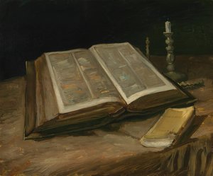 Zátiší s Biblí, 1885